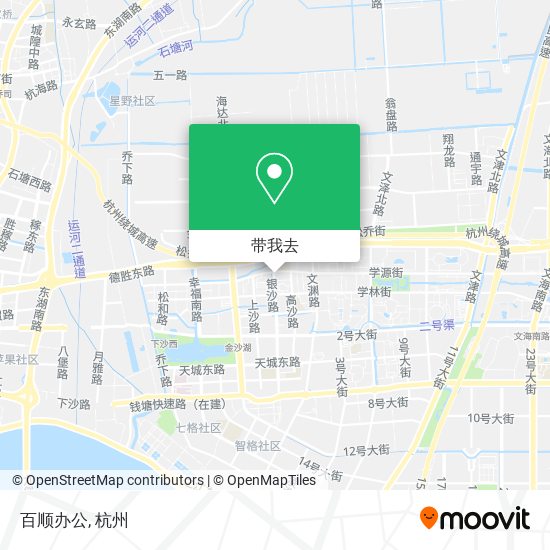百顺办公地图