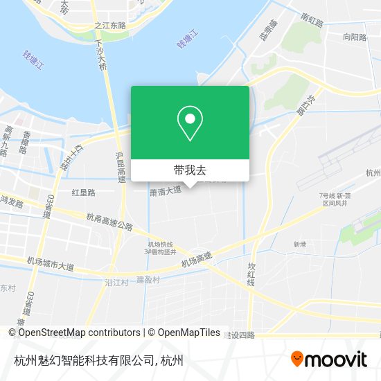 杭州魅幻智能科技有限公司地图