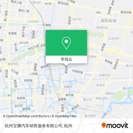 杭州宝狮汽车销售服务有限公司地图