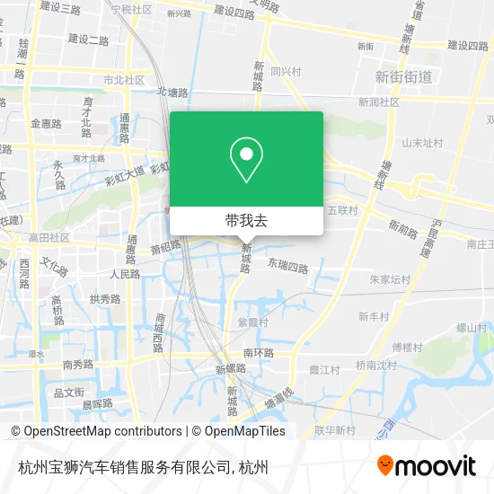 杭州宝狮汽车销售服务有限公司地图