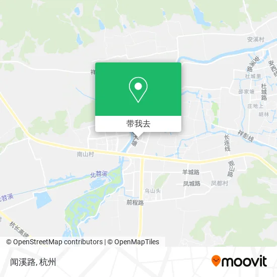 闻溪路地图