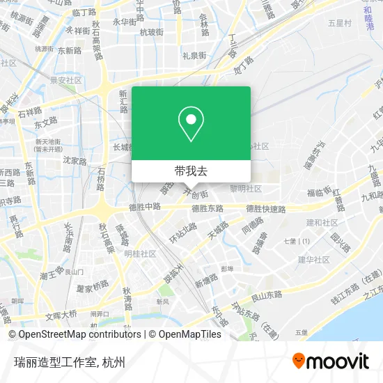瑞丽造型工作室地图