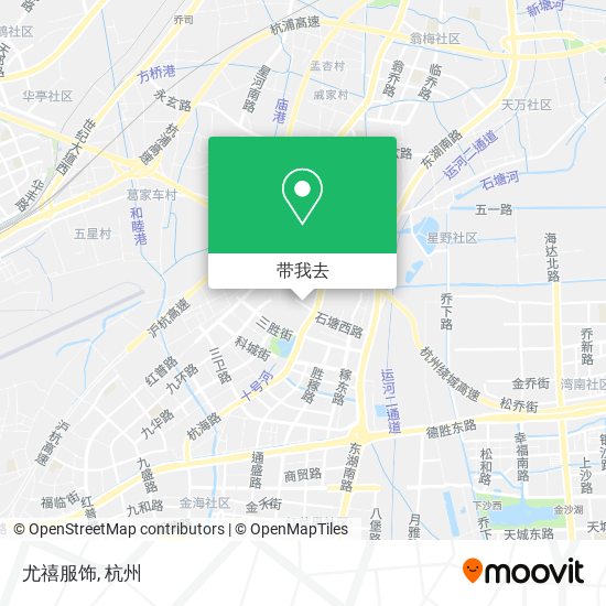 尤禧服饰地图