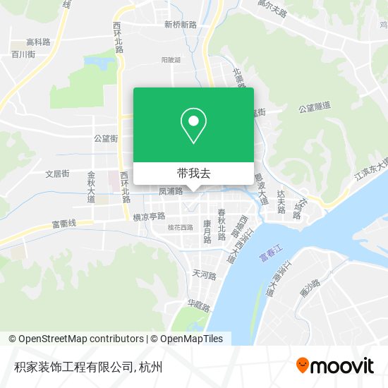 积家装饰工程有限公司地图