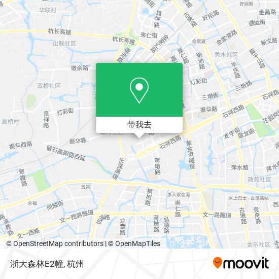 浙大森林E2幢地图