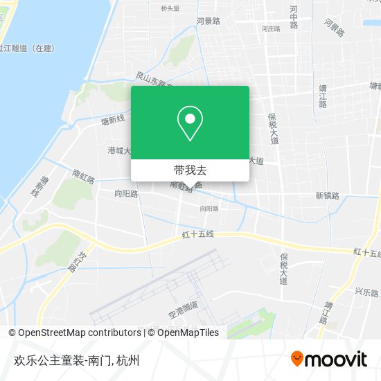 欢乐公主童装-南门地图