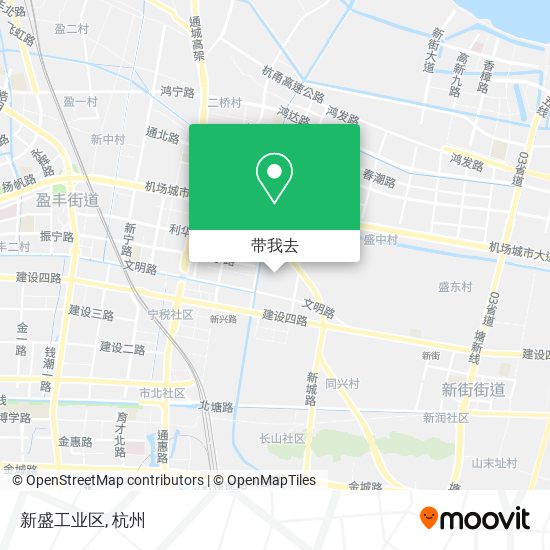 新盛工业区地图