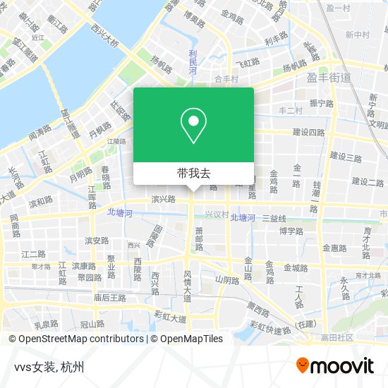 vvs女装地图
