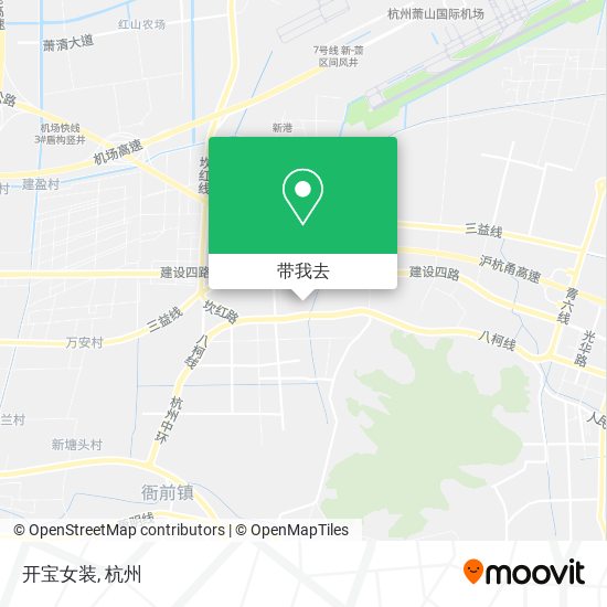 开宝女装地图