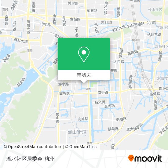 潘水社区居委会地图