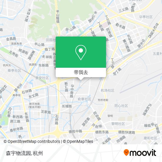 森宇物流园地图