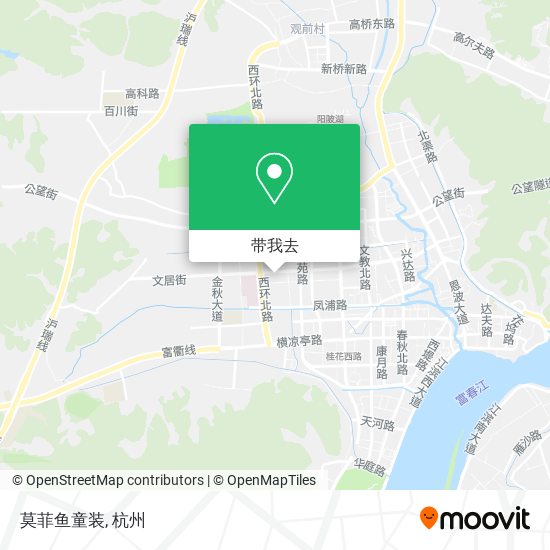 莫菲鱼童装地图