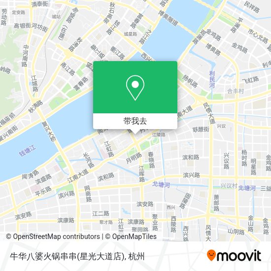 牛华八婆火锅串串(星光大道店)地图