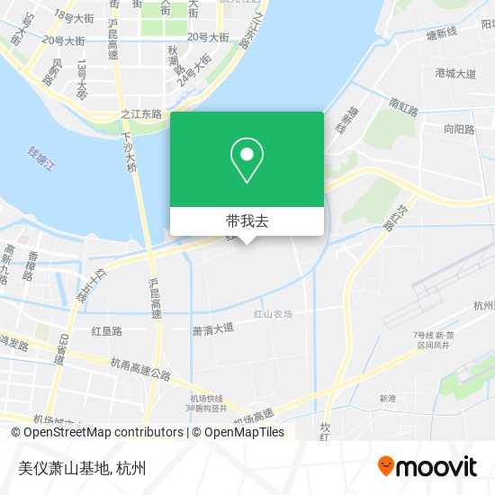 美仪萧山基地地图