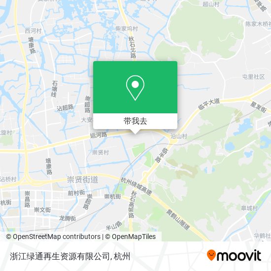 浙江绿通再生资源有限公司地图