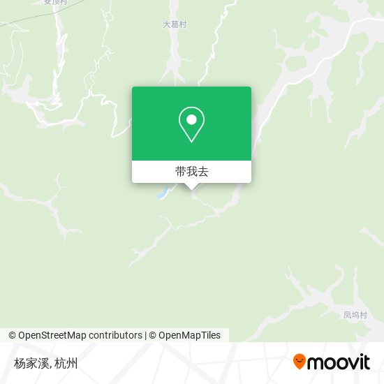 杨家溪地图