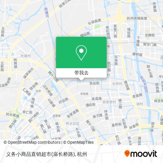 义务小商品直销超市(庙长桥路)地图