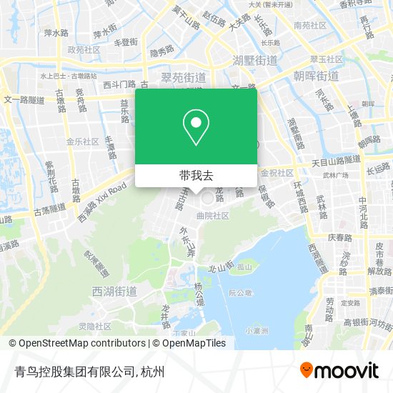 青鸟控股集团有限公司地图