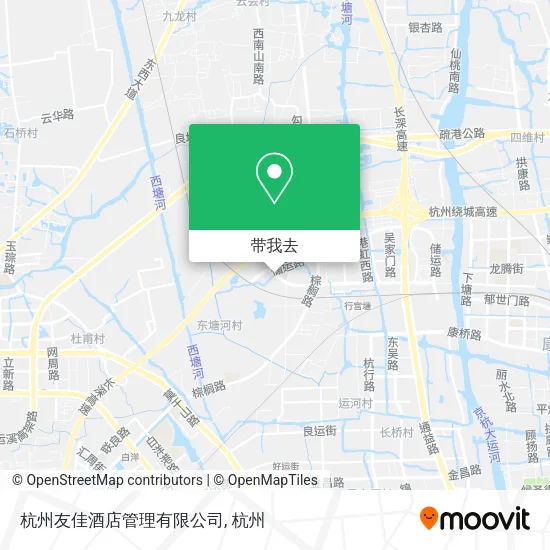 杭州友佳酒店管理有限公司地图