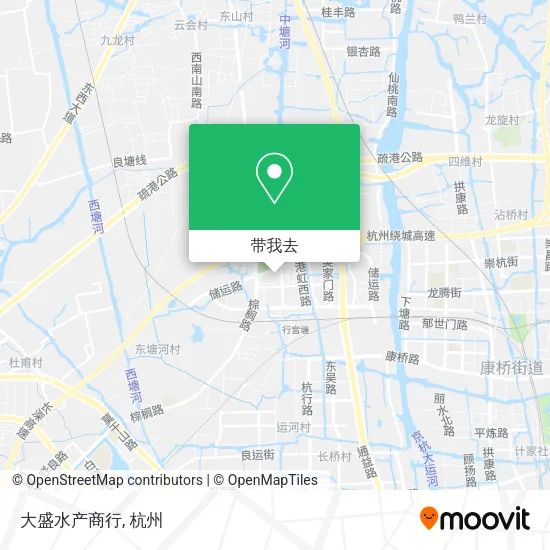 大盛水产商行地图