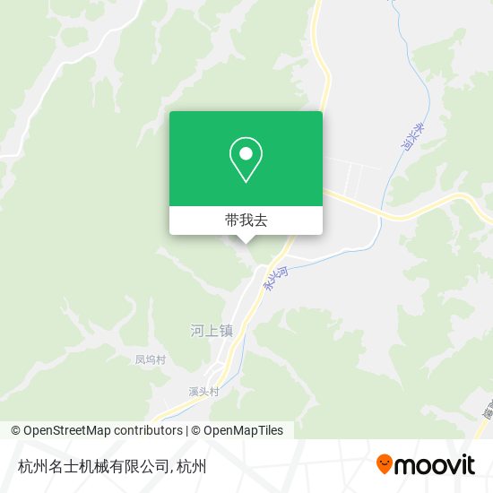 杭州名士机械有限公司地图