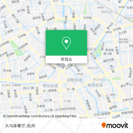 大乌珠餐厅地图