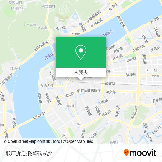 联庄拆迁指挥部地图
