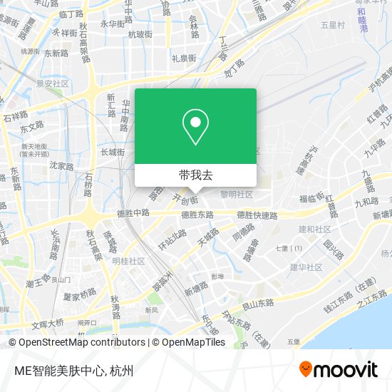ME智能美肤中心地图