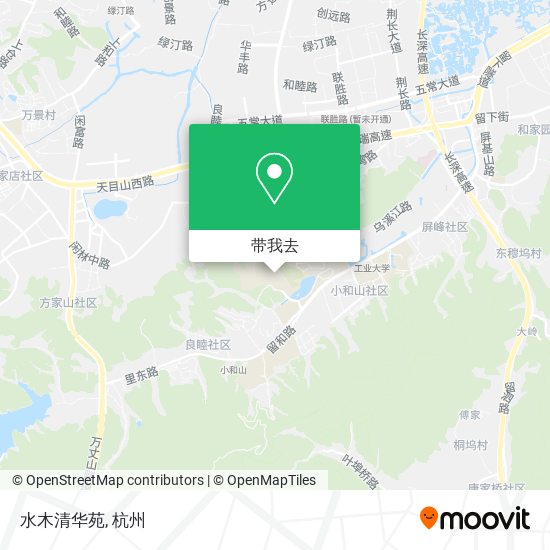 水木清华苑地图