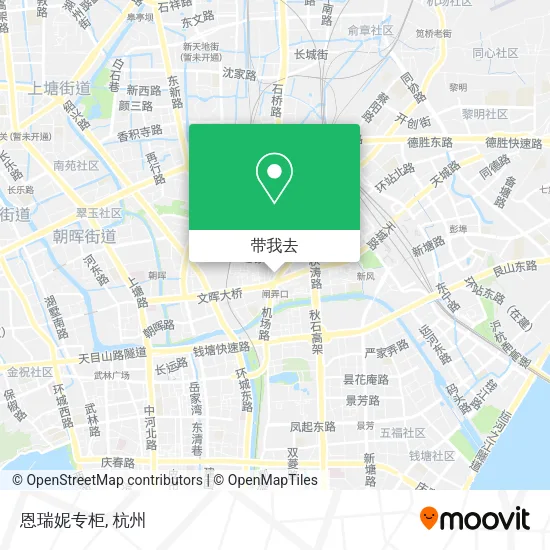 恩瑞妮专柜地图