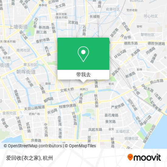 爱回收(衣之家)地图