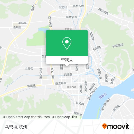 乌鸭塘地图