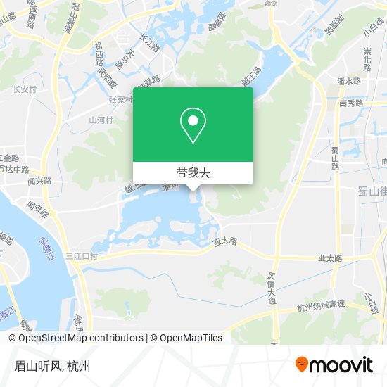 眉山听风地图