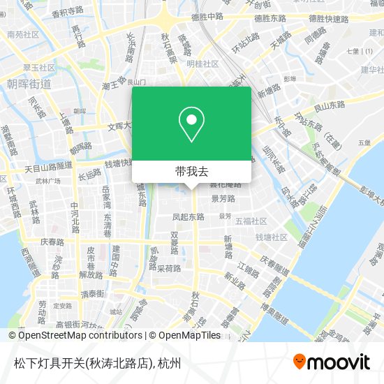 松下灯具开关(秋涛北路店)地图