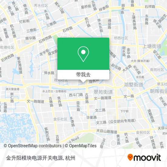 金升阳模块电源开关电源地图