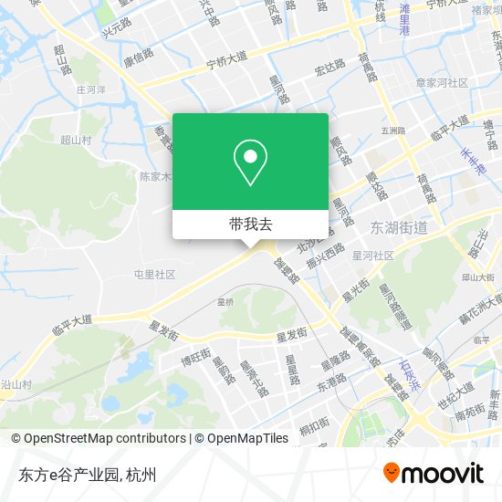 东方e谷产业园地图