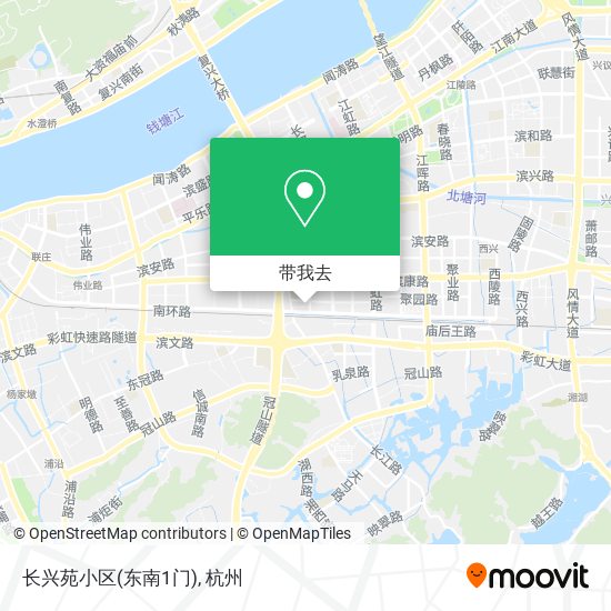 长兴苑小区(东南1门)地图
