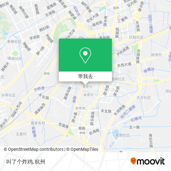 叫了个炸鸡地图