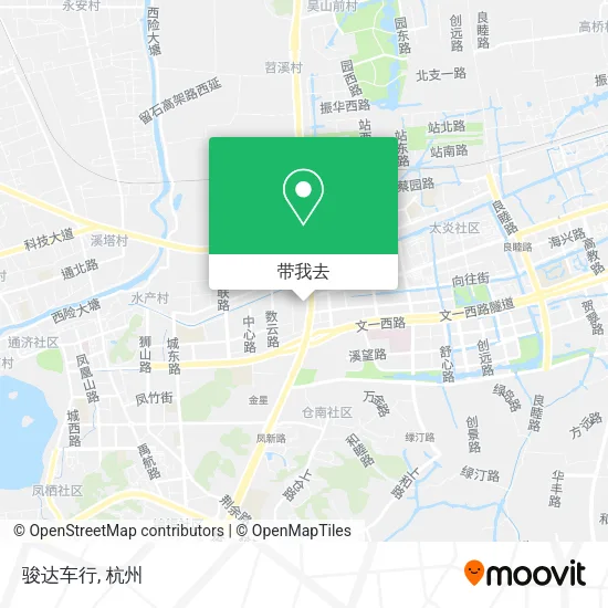 骏达车行地图
