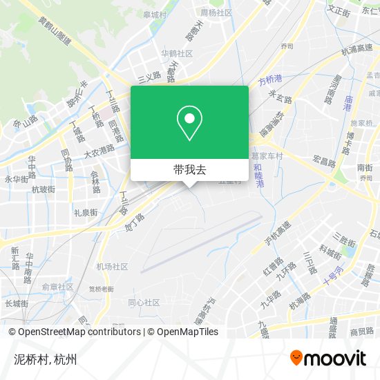 泥桥村地图
