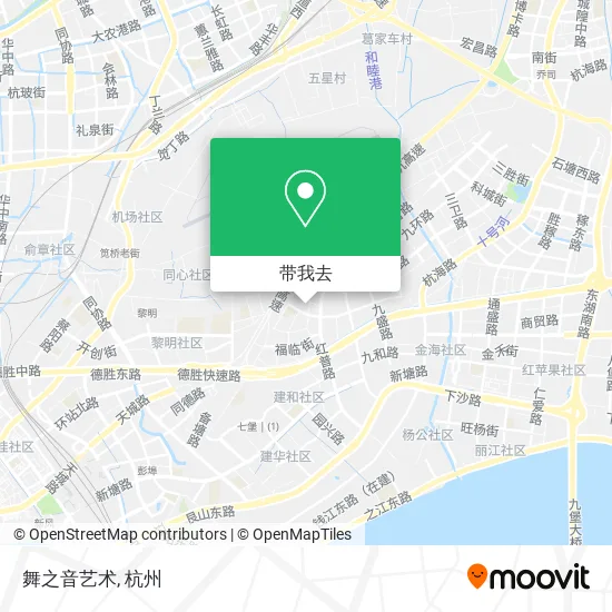 舞之音艺术地图