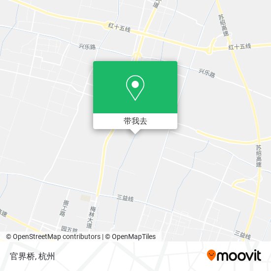 官界桥地图