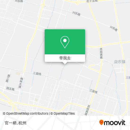 官一桥地图