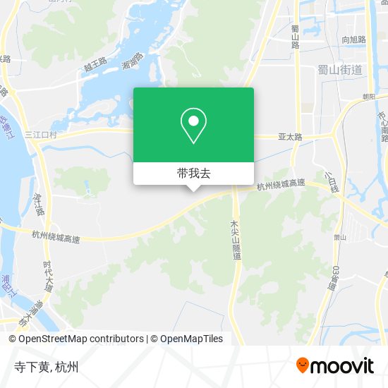 寺下黄地图