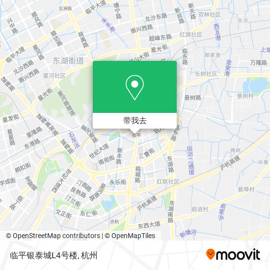 临平银泰城L4号楼地图