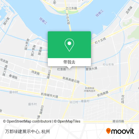 万郡绿建展示中心地图