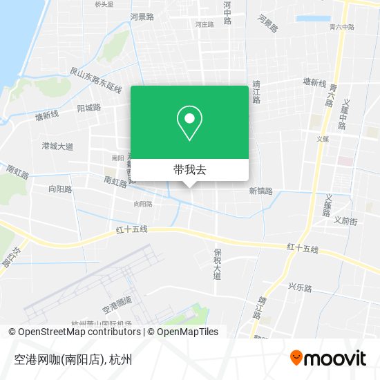 空港网咖(南阳店)地图