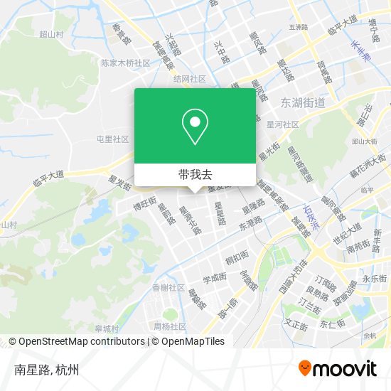 南星路地图