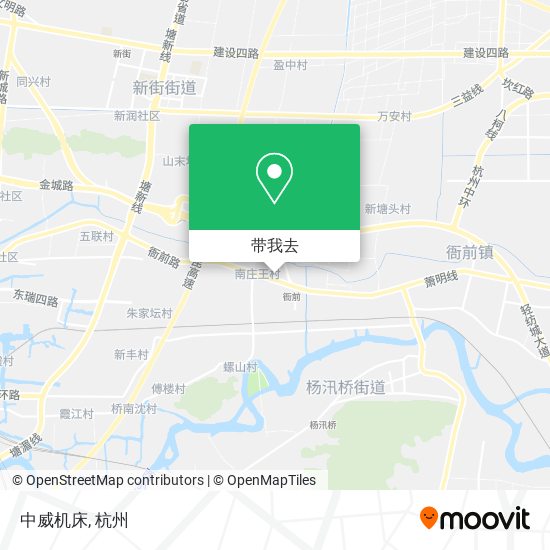 中威机床地图