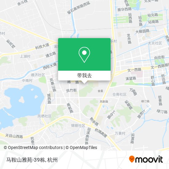 马鞍山雅苑-39栋地图